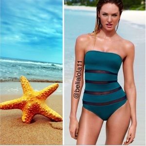 NEW Victoria's  Secret strapless onepiece
